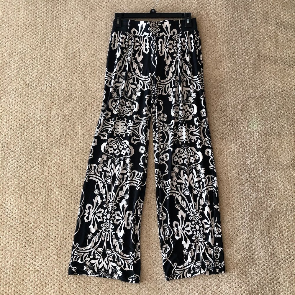 Black and White INC Pants